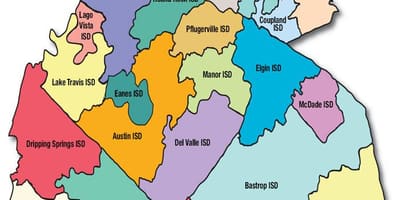 School district mapa Austin